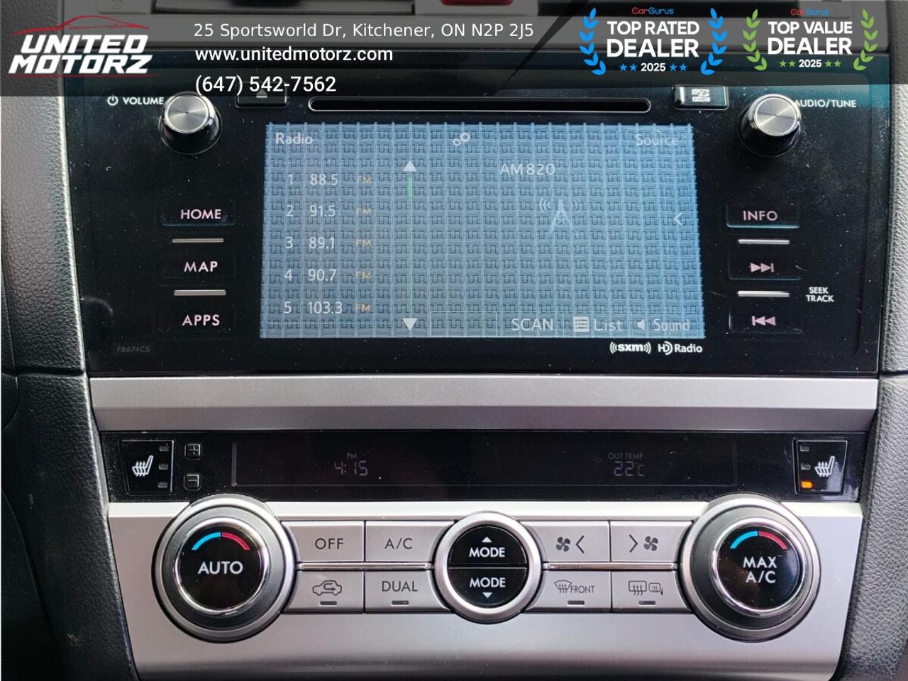 2015 Subaru Legacy Limited ~SAFETY CERTIFIED~ NO ACCIDENTS~ ONE OWNER Photo