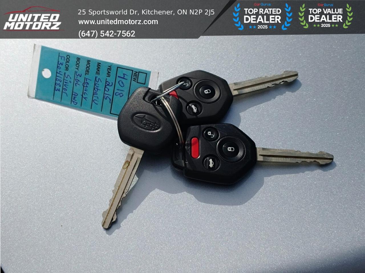 2015 Subaru Legacy Limited ~SAFETY CERTIFIED~ NO ACCIDENTS~ ONE OWNER Photo