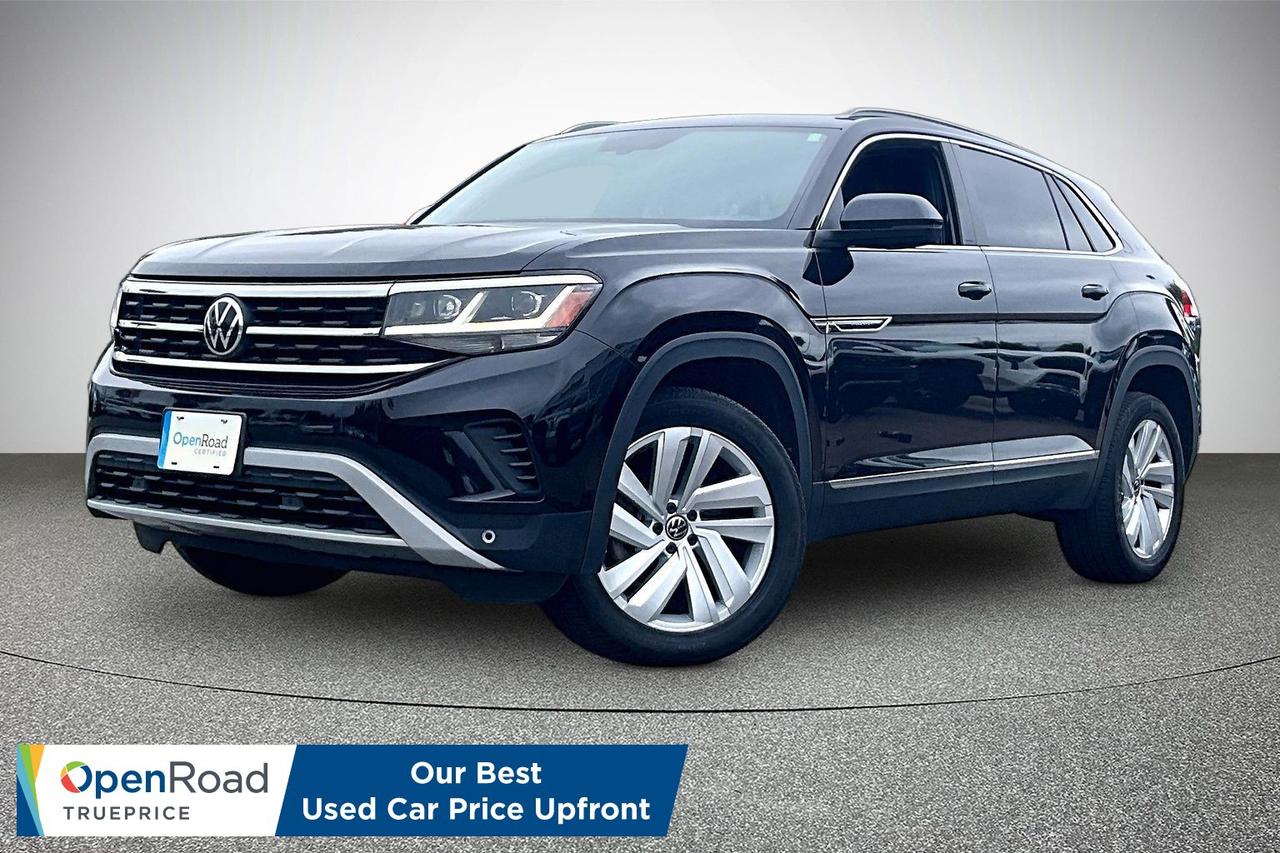 Bold, comfortable, and versatile, this 2021 Volkswagen Atlas Cross Sport Highline delivers a refined driving experience with strong V6 performance and confident 4MOTION all-wheel drive capability. Its sleek, coupe-inspired SUV design is paired with a spacious and upscale interior, making it a great fit for both daily driving and longer trips. Inside, you&rsquo;ll find premium materials, advanced technology, and seamless connectivity including Apple CarPlay and Android Auto, along with a full suite of safety and convenience features. This Atlas Cross Sport Highline blends performance, comfort, and practicality, and is ready for its next owner. This Atlas is waiting for you so come in today and experience it with a test drive! Drive away with confidence from OpenRoad Toyota Abbotsford! Get our TruePrice upfront with no haggling and no hassle. Every OpenRoad Certified vehicle is fully inspected and backed by a Carfax history report. Visit us today at 30210 Automall Drive in Abbotsford or call now to book your test drive and get behind the wheel!   List Price subject to $595 Documentation Fee, $499 Lease/Finance Fee, and applicable taxes. VSA Dealer #40643