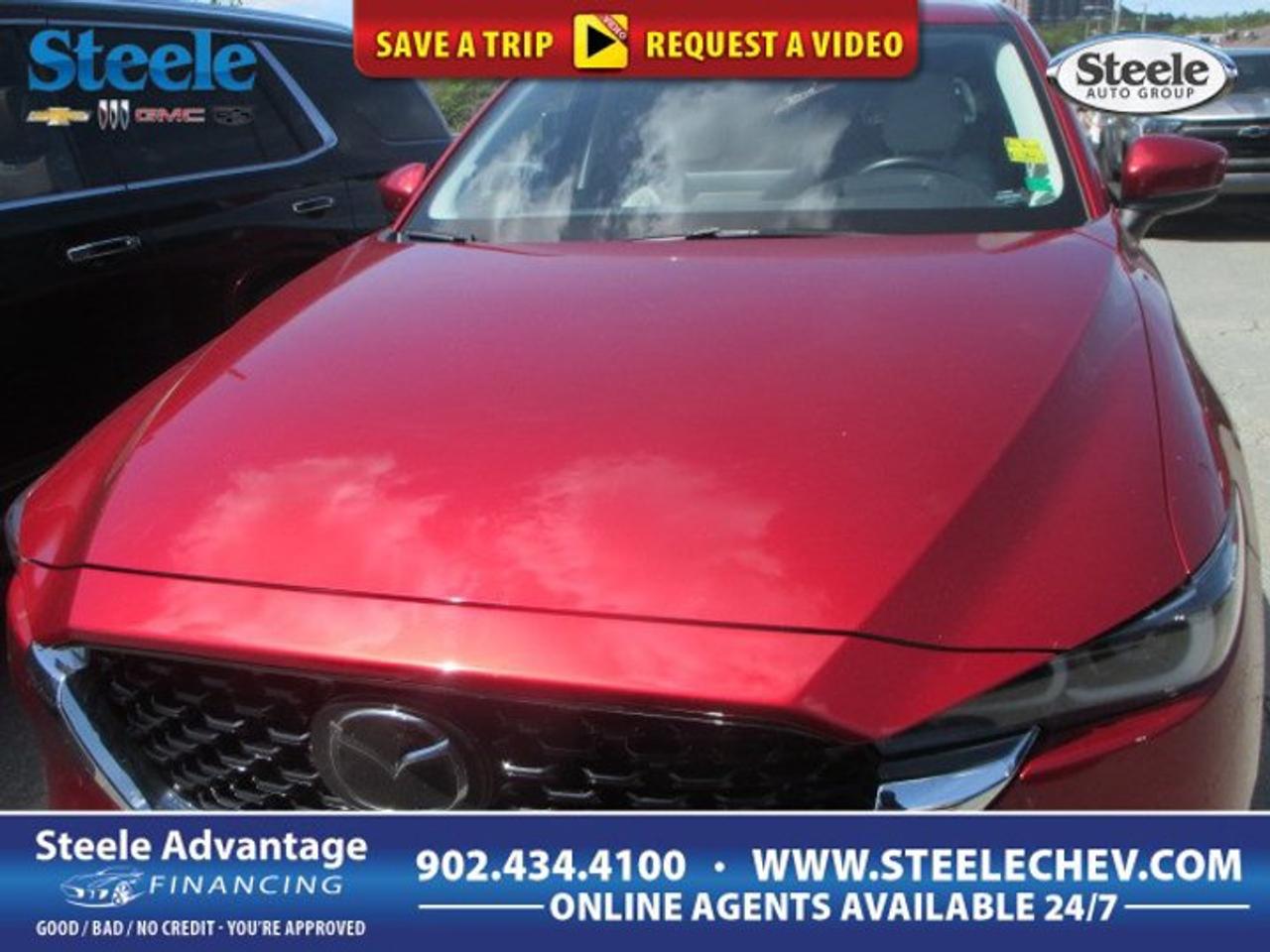 Experience premium comfort, confident all-weather capability, and refined driving manners in this used 2025 Mazda CX-5 GT, now available at Steele Chevrolet Buick GMC in Dartmouth. With 40,899 km, four doors, automatic transmission, and all-wheel drive, this SUV blends everyday practicality with upscale character. Its 2.5-litre regular unleaded four-cylinder engine delivers smooth, responsive performance for commuting, road trips, and changing Maritime weather.The 2025 Mazda CX-5 GT stands out for its polished road feel, quiet cabin, and driver-focused design. Mazda has earned a strong reputation for building vehicles that feel engaging behind the wheel, and this CX-5 GT continues that tradition with balanced handling, composed ride quality, and a well-finished interior. It is a smart choice for drivers who want comfort, versatility, and confidence in one well-rounded package.FEATURES OF THE CX-5 GTPremium-focused trim with upscale everyday appealAll-wheel drive for year-round confidenceAutomatic transmission for effortless daily drivingRefined cabin with driver-centred layoutADVANCED SAFETY FEATURESAll-wheel drive adds secure road tractionFour-door design supports easy family accessStable handling inspires confidence in trafficElevated SUV seating improves outward visibilityPERFORMANCE AND EFFICIENCY2.5-litre four-cylinder engine feels responsiveAutomatic transmission shifts smoothly in trafficRegular unleaded fuel helps manage costsBalanced ride and handling suit daily useCOMFORT AND CONVENIENCEFour doors make entry simpleSpacious cabin supports daily passenger comfortElevated seating eases urban drivingPractical SUV layout suits busy lifestylesTECHNOLOGY AND CONNECTIVITYDriver-focused controls feel clear and intuitiveInstrument layout supports easy information accessCabin design keeps essentials within reachModern Mazda interface emphasizes usabilityCARGO SPACERear cargo area suits errandsSUV shape helps with bulky itemsFlexible interior supports active lifestylesUseful storage for everyday gearWHAT OTHER OWNERS LIKEConfident all-wheel drive in poor weatherSmooth ride with responsive steering feelUpscale cabin design and comfortPractical size for city parkingFor drivers shopping in Dartmouth, this used 2025 Mazda CX-5 GT offers a strong mix of style, utility, and everyday ease. The automatic transmission helps make stop-and-go traffic less tiring, while the all-wheel-drive system adds extra assurance on wet, snowy, or slippery roads. Its 2.5-litre gas engine is well suited to drivers who want steady power without needing premium fuel.Inside, the CX-5 GT is known for a premium atmosphere that feels a step above many compact SUVs. The layout is clean and driver friendly, making common controls easy to reach and simple to use. The elevated ride height helps with visibility, while the practical four-door design makes loading passengers, groceries, and daily gear straightforward.This SUV is also a great fit for drivers who want versatility without stepping into a larger vehicle. It is easy to manoeuvre in tighter spaces, yet still offers the cargo flexibility and passenger room that make an SUV so useful. Whether you are heading across town, loading up for the weekend, or taking on changing road conditions, this used 2025 Mazda CX-5 GT is ready to deliver comfort and confidence.Find this used 2025 Mazda CX-5 GT today at Steele Chevrolet Buick GMC in Dartmouth and discover a compact SUV that brings together refined road manners, useful space, and dependable all-wheel-drive capability in one appealing package.This 2025 Mazda CX-5 GTs VIN is: JM3KFBDMXS0559517 .