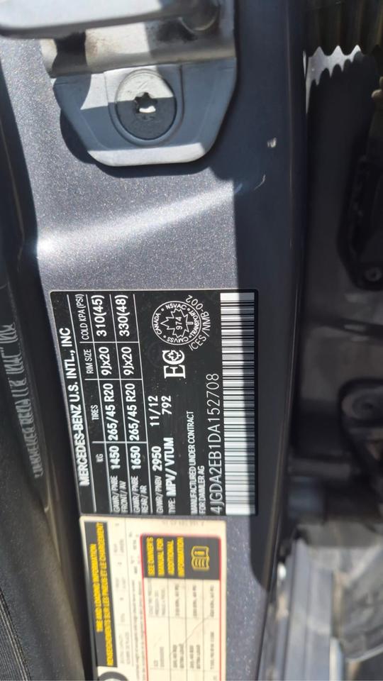 2013 Mercedes-Benz M-Class AS IS SPECIAL, ML 350 BlueTEC, RUNS GREAT, ONE OWN Photo