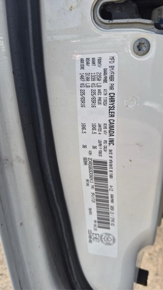 2012 Dodge Grand Caravan AS IS, SXT, RUNS AND DRIVES WELL, STOW N GO Photo