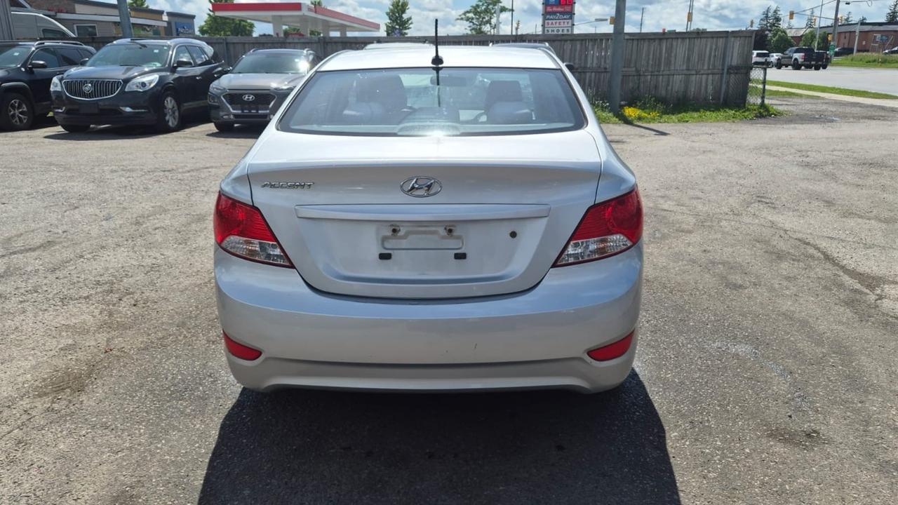 2012 Hyundai Accent AS IS SPECIAL, GL, RUNS AND DRIVES GREAT ONLY 191K Photo3