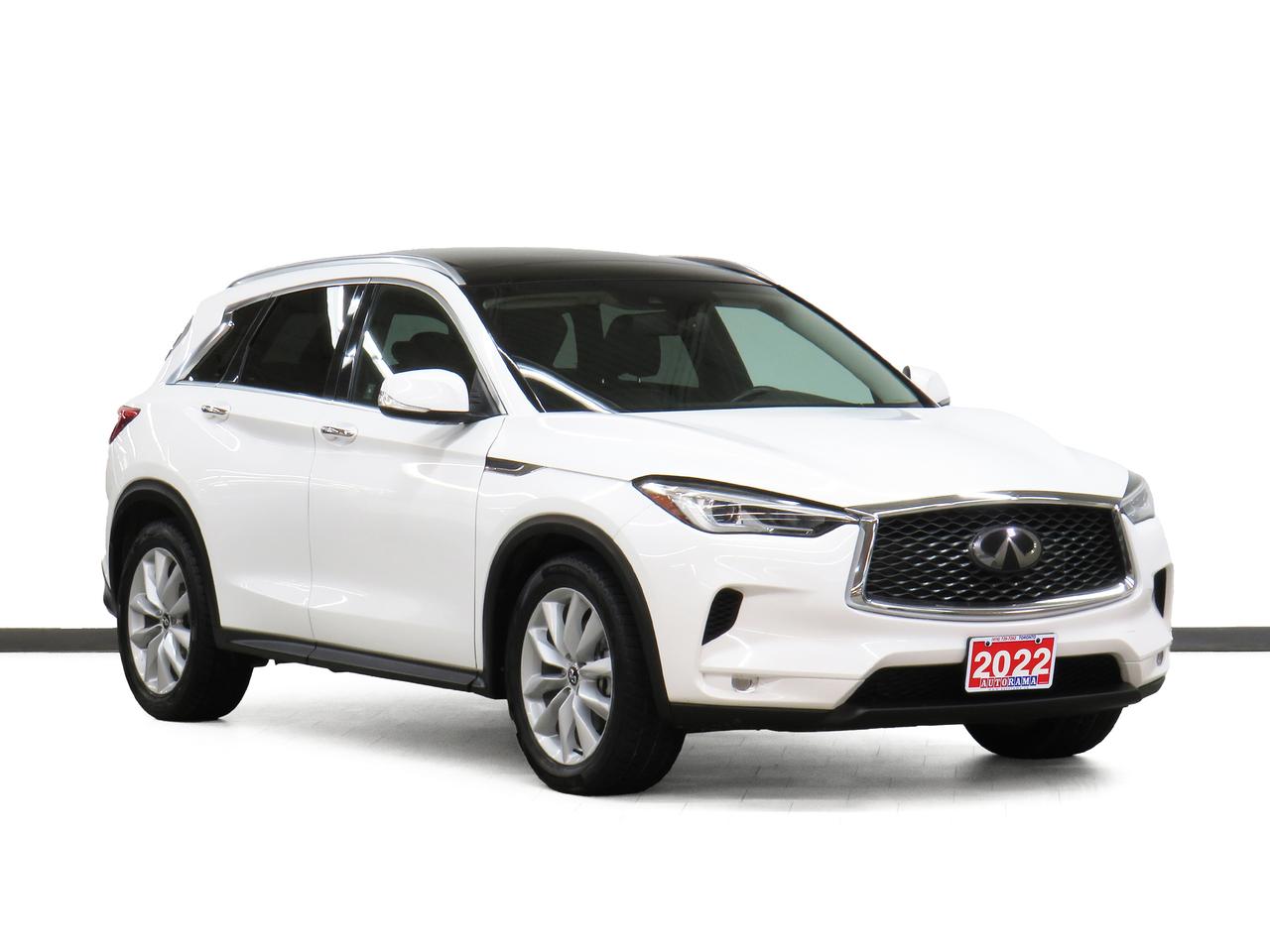 Used 2022 Infiniti QX50 LUXE I-LINE AWD | Pano roof | Leather | CarPlay for sale in Toronto, ON