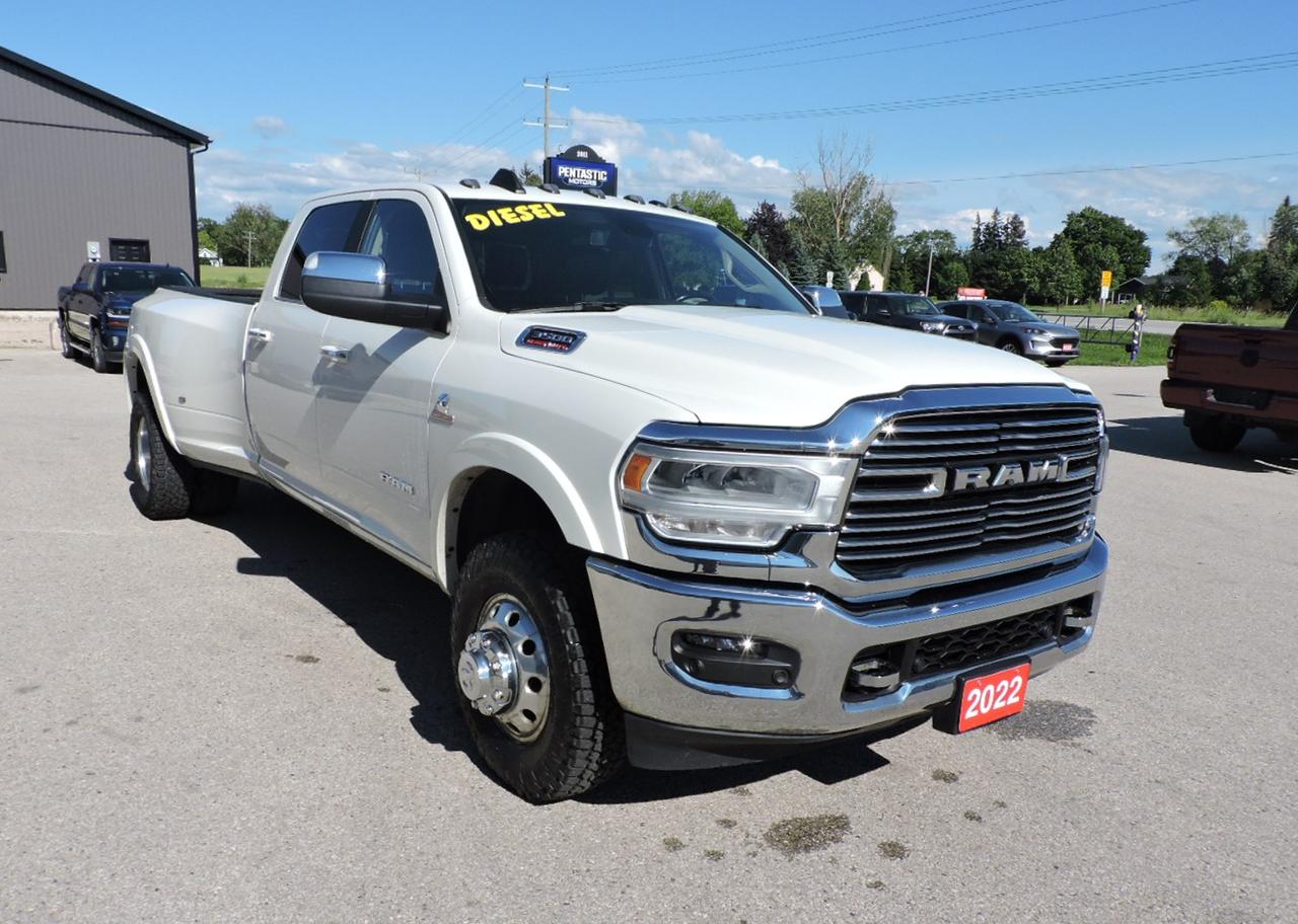 2022 RAM 3500 Laramie 6.7 Diesel 4X4 Leather Well Oiled 115000KM