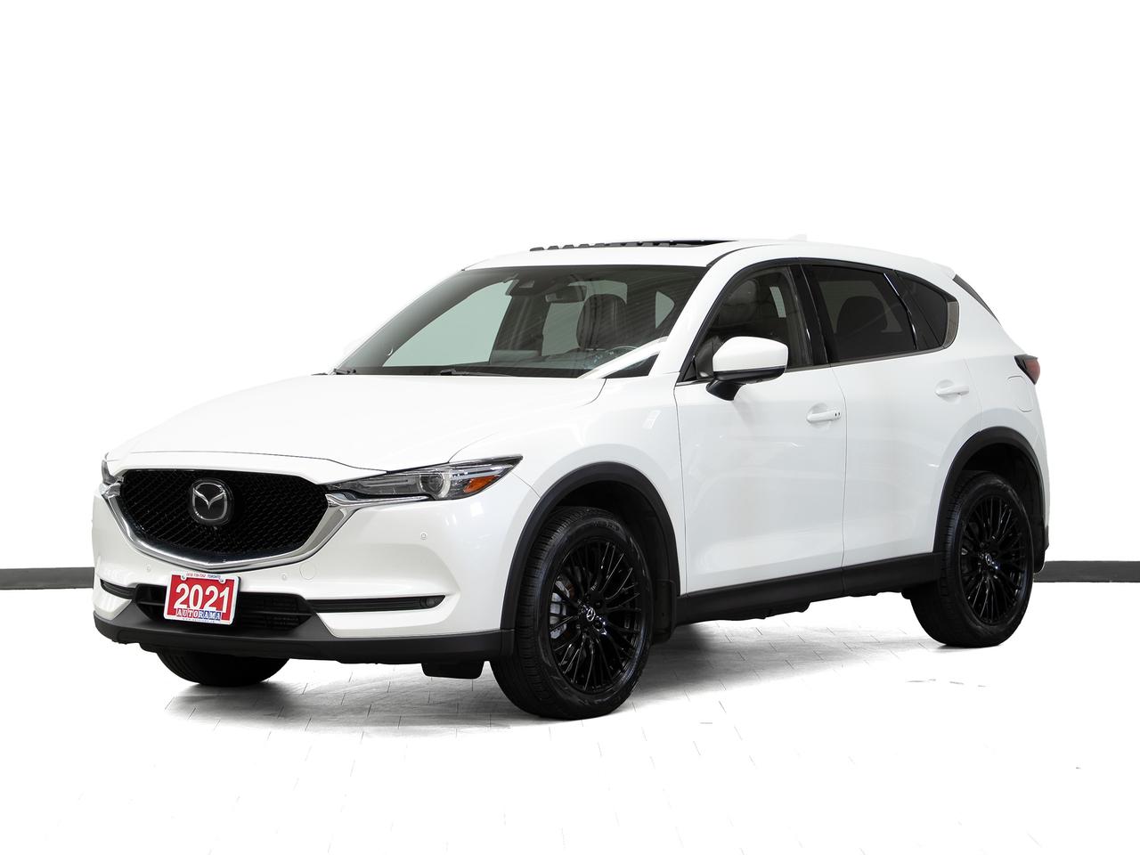 2021 Mazda CX-5 SIGNATURE AWD | Nav | Leather | 360Cam | CarPlay
