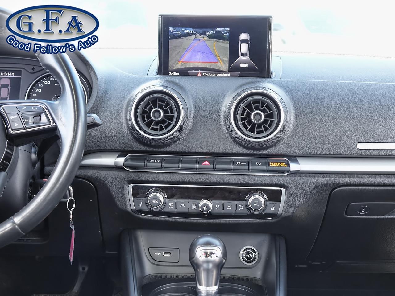 2019 Audi A3 KOMFORT MODEL, FWD, LEATHER SEATS, SUNROOF, REARVI Photo36