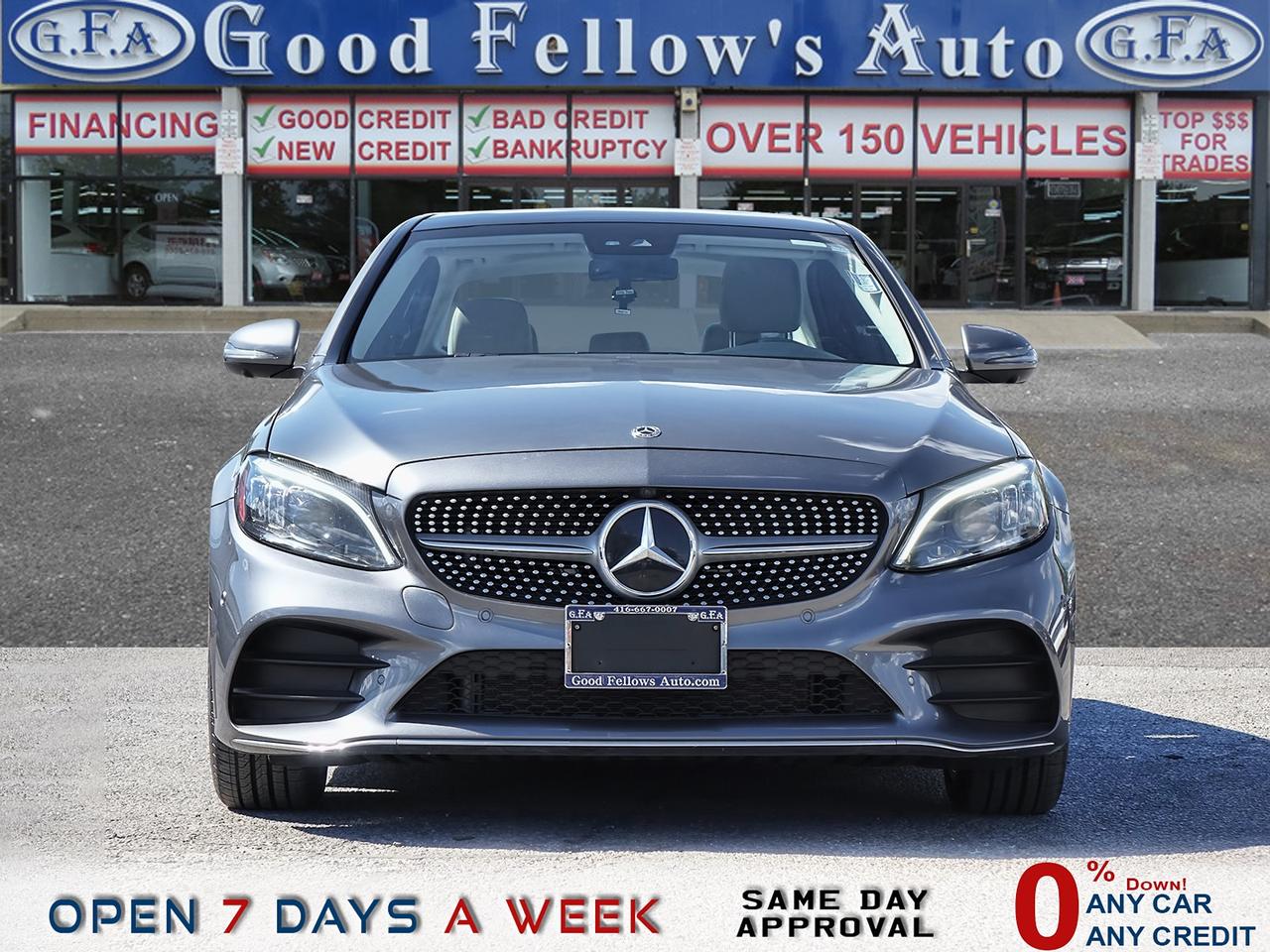 2021 Mercedes-Benz C-Class 4MATIC, PREMIUM PACKAGE, LEATHER SEATS, PANORAMIC Photo2