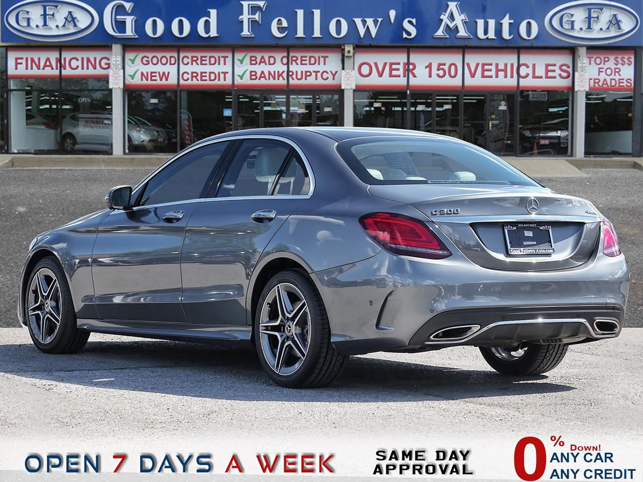 2021 Mercedes-Benz C-Class 4MATIC, PREMIUM PACKAGE, LEATHER SEATS, PANORAMIC Photo