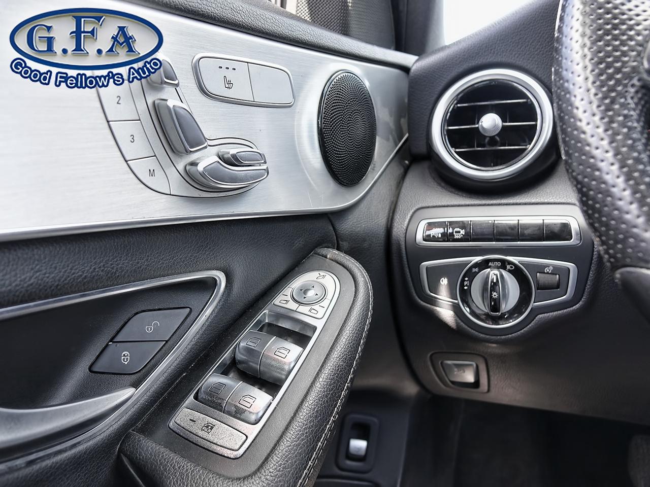 2017 Mercedes-Benz C-Class 4MATIC, SUNROOF, LEATHER SEATS, HEATED SEATS, POWE Photo17