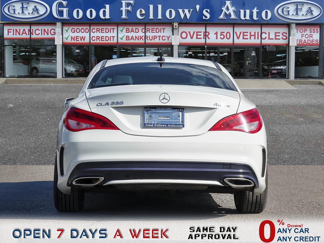 2017 Mercedes-Benz CLA-Class 4MATIC, SUNROOF, LEATHER SEATS, HEATED SEATS, POWE Photo4