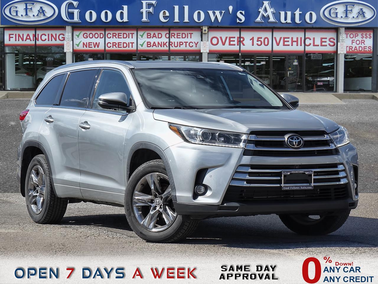 2019 Toyota Highlander LIMITED MODEL, AWD, 7 PASSENGER, PANORAMIC ROOF, L