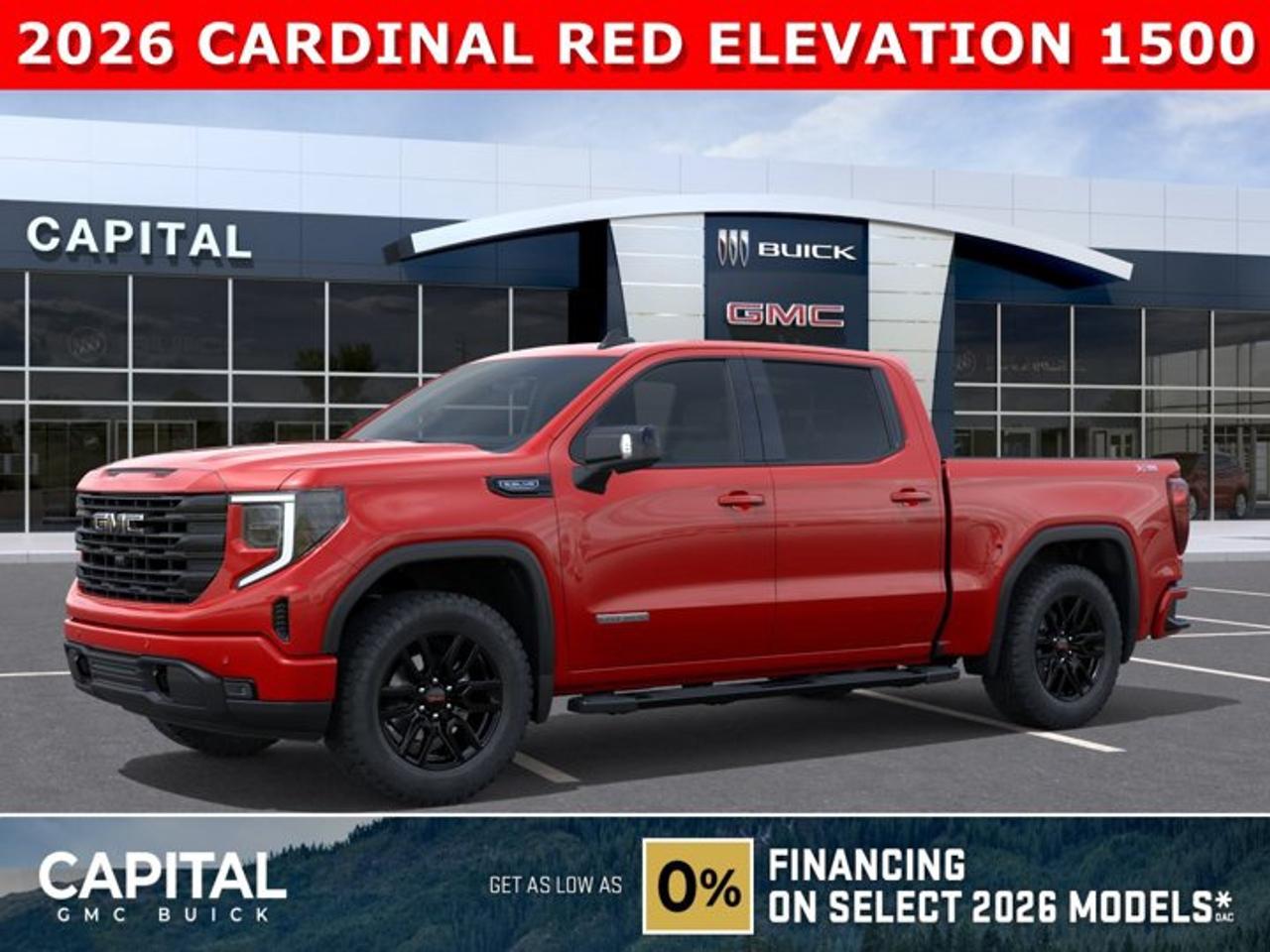 Take a look at this DIESEL 2026 GMC SIERRA 1500 Elevation Premium Package... Fully Equipped with Power Sunroof, BLACK PACKAGE, Heated Leather BUCKET Seats, X31 OFF-ROAD Package, ALL-WEATHER FLOOR MATS, Heated Steering, Adaptive Cruise Control, Dual Exhaust, 360 CAM, 6 Assist Steps, Black Emblems, MultiPro Tailgate, Integrated Brake Controller, Wireless Charger, Blind Zone monitoring, and so much more!Ask for the Internet Department for more information or book your test drive today!AMVIC Licensed Dealer - Licence Number B1044900