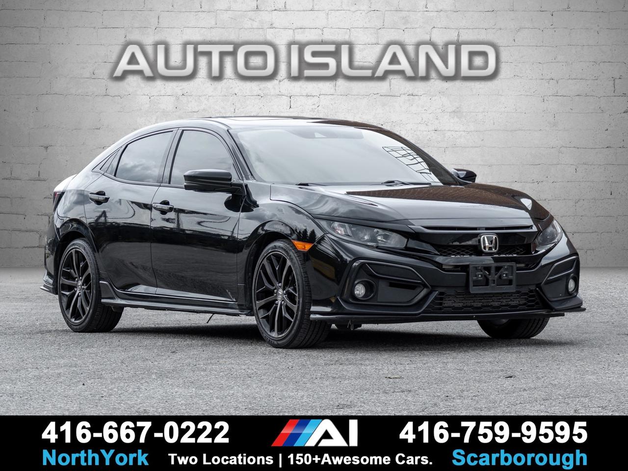 2020 Honda Civic Hatchback Sport -Sunroof-18in Rims-Heated Seats-Side/Rear Ca Photo
