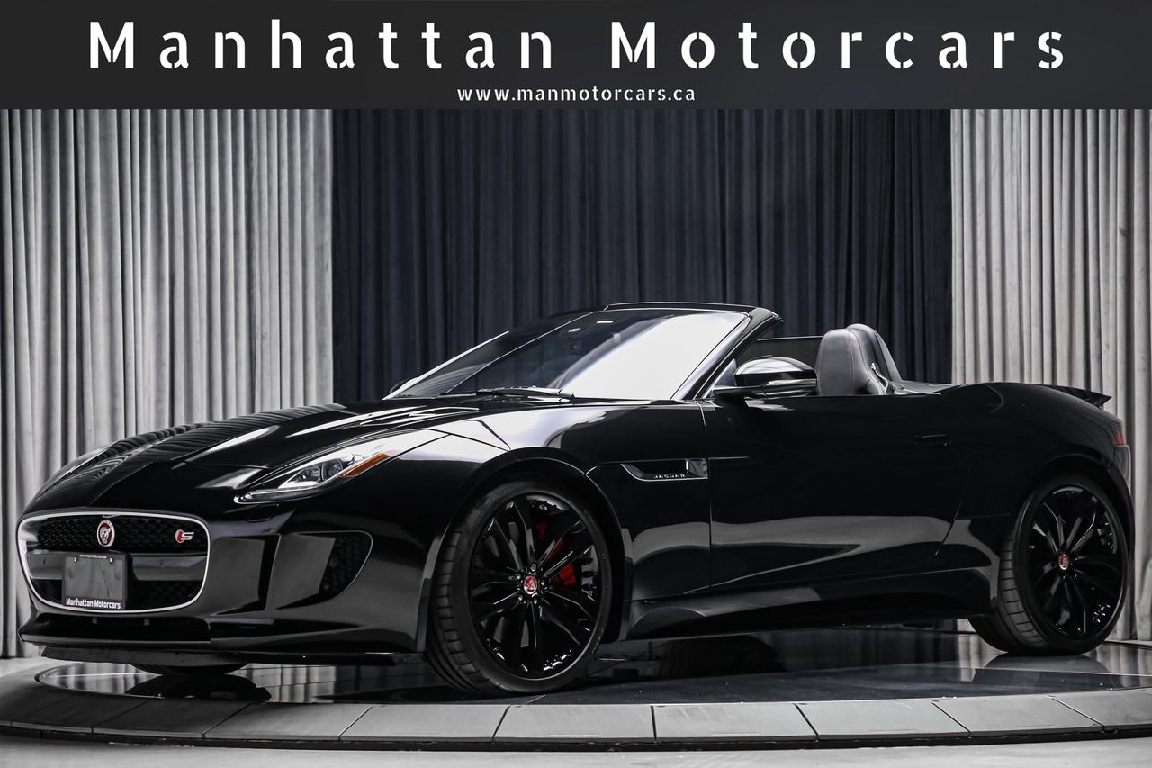 2017 Jaguar F-Type S CONVERTIBLE AWD 380HP NOACCIDENT SERVICED LOWKMS Photo