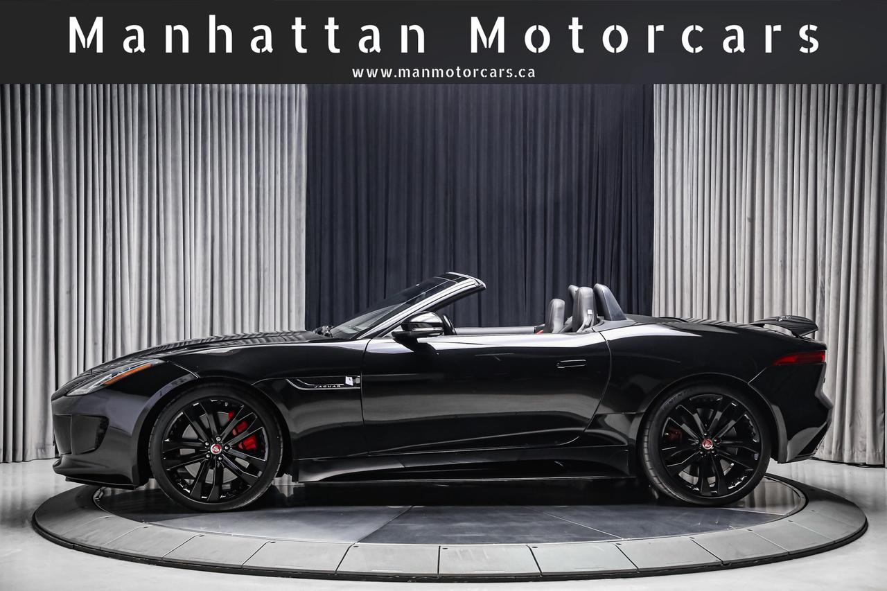 2017 Jaguar F-Type S CONVERTIBLE AWD 380HP NOACCIDENT SERVICED LOWKMS Photo3