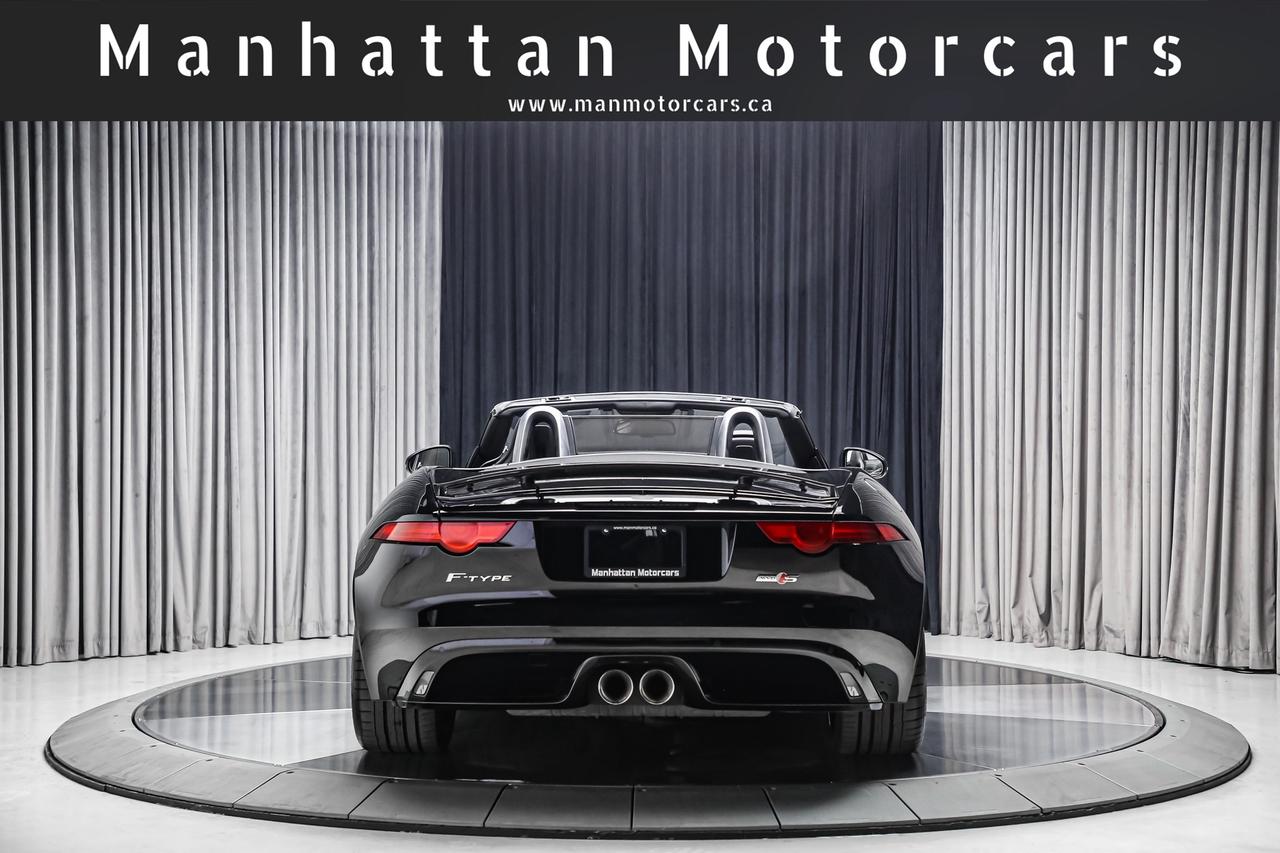 2017 Jaguar F-Type S CONVERTIBLE AWD 380HP NOACCIDENT SERVICED LOWKMS Photo