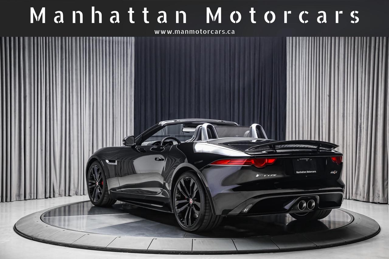 2017 Jaguar F-Type S CONVERTIBLE AWD 380HP NOACCIDENT SERVICED LOWKMS Photo