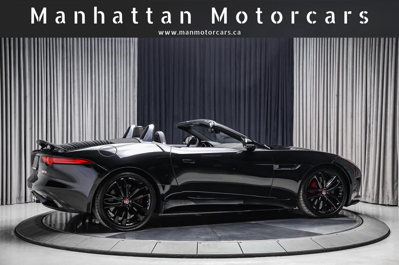 2017 Jaguar F-Type S CONVERTIBLE AWD 380HP NOACCIDENT SERVICED LOWKMS Photo