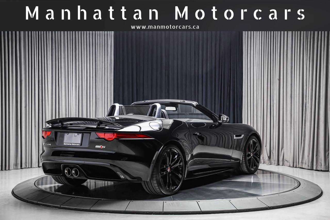 2017 Jaguar F-Type S CONVERTIBLE AWD 380HP NOACCIDENT SERVICED LOWKMS Photo