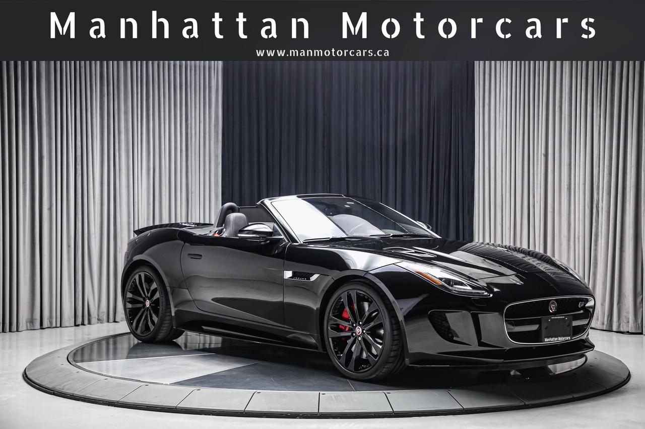 2017 Jaguar F-Type S CONVERTIBLE AWD 380HP NOACCIDENT SERVICED LOWKMS Photo
