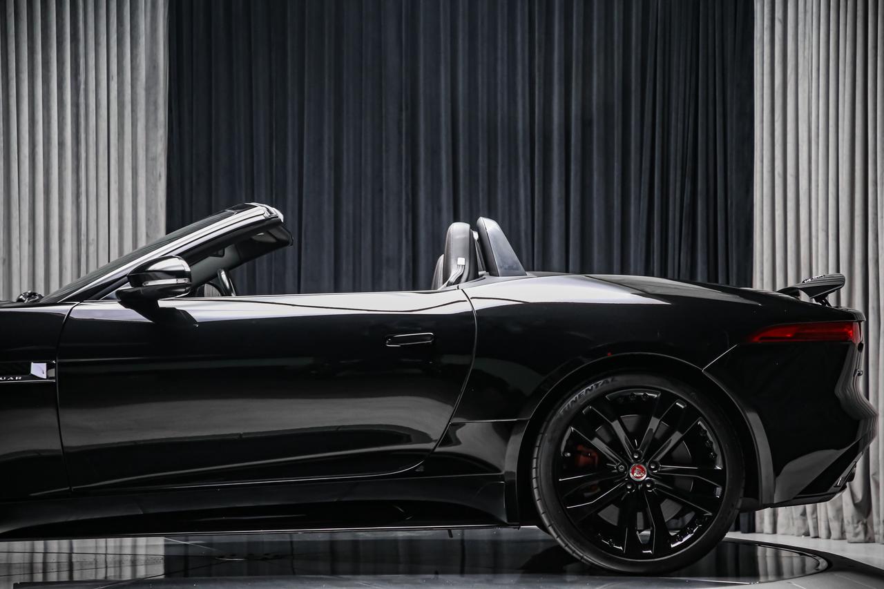 2017 Jaguar F-Type S CONVERTIBLE AWD 380HP NOACCIDENT SERVICED LOWKMS Photo