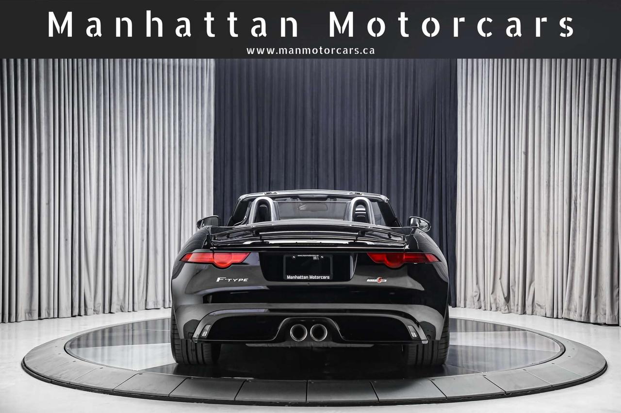 2017 Jaguar F-Type S CONVERTIBLE AWD 380HP NOACCIDENT SERVICED LOWKMS Photo