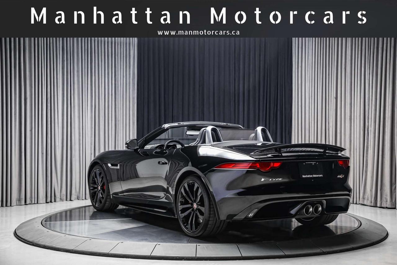 2017 Jaguar F-Type S CONVERTIBLE AWD 380HP NOACCIDENT SERVICED LOWKMS Photo