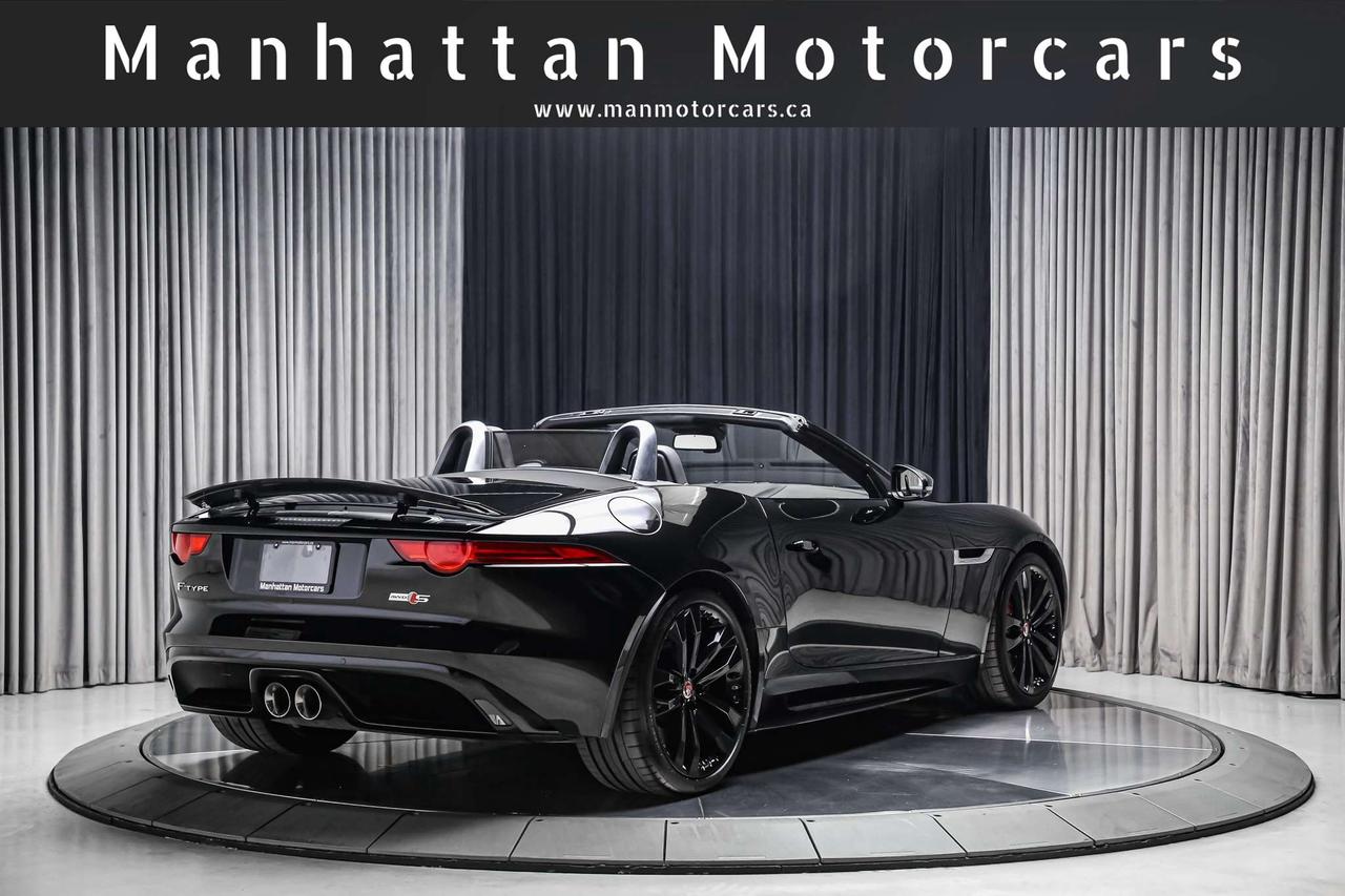 2017 Jaguar F-Type S CONVERTIBLE AWD 380HP NOACCIDENT SERVICED LOWKMS Photo