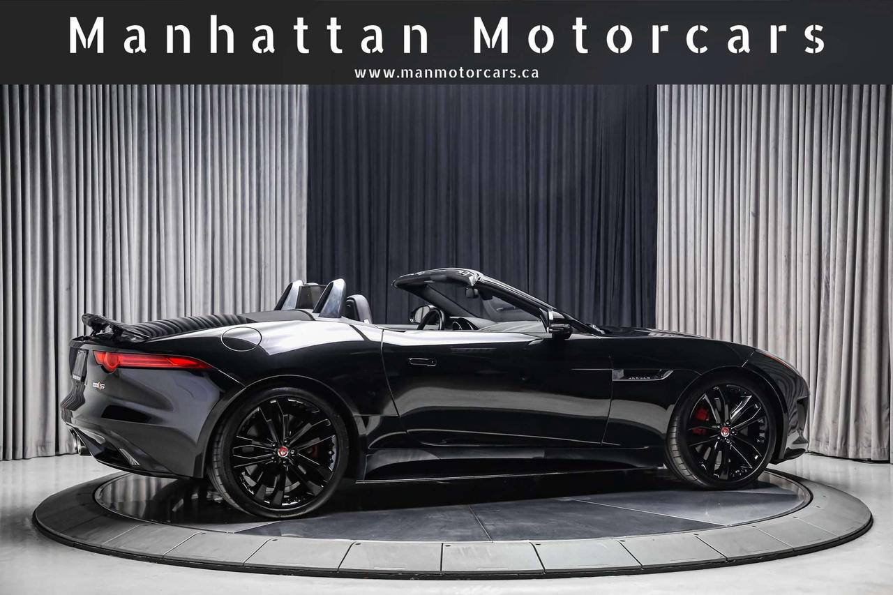 2017 Jaguar F-Type S CONVERTIBLE AWD 380HP NOACCIDENT SERVICED LOWKMS Photo