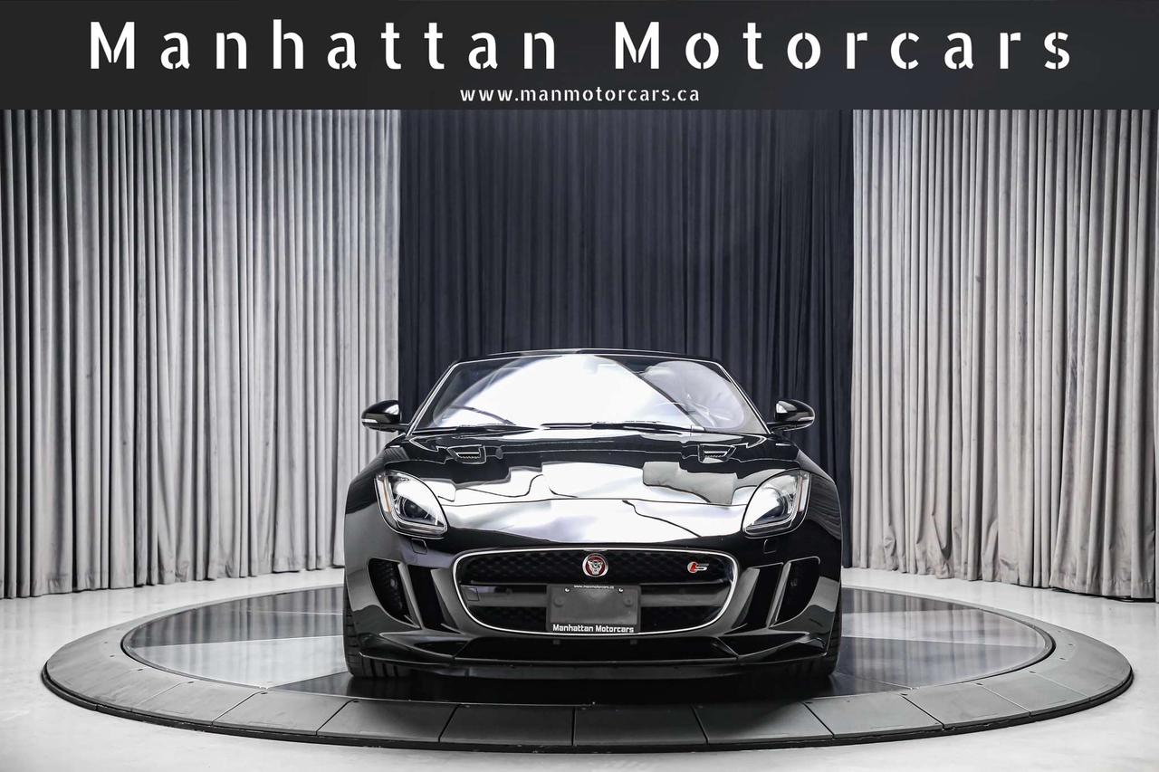 2017 Jaguar F-Type S CONVERTIBLE AWD 380HP NOACCIDENT SERVICED LOWKMS Photo
