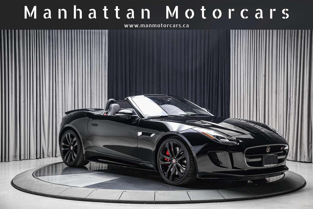2017 Jaguar F-Type S CONVERTIBLE AWD 380HP NOACCIDENT SERVICED LOWKMS Photo