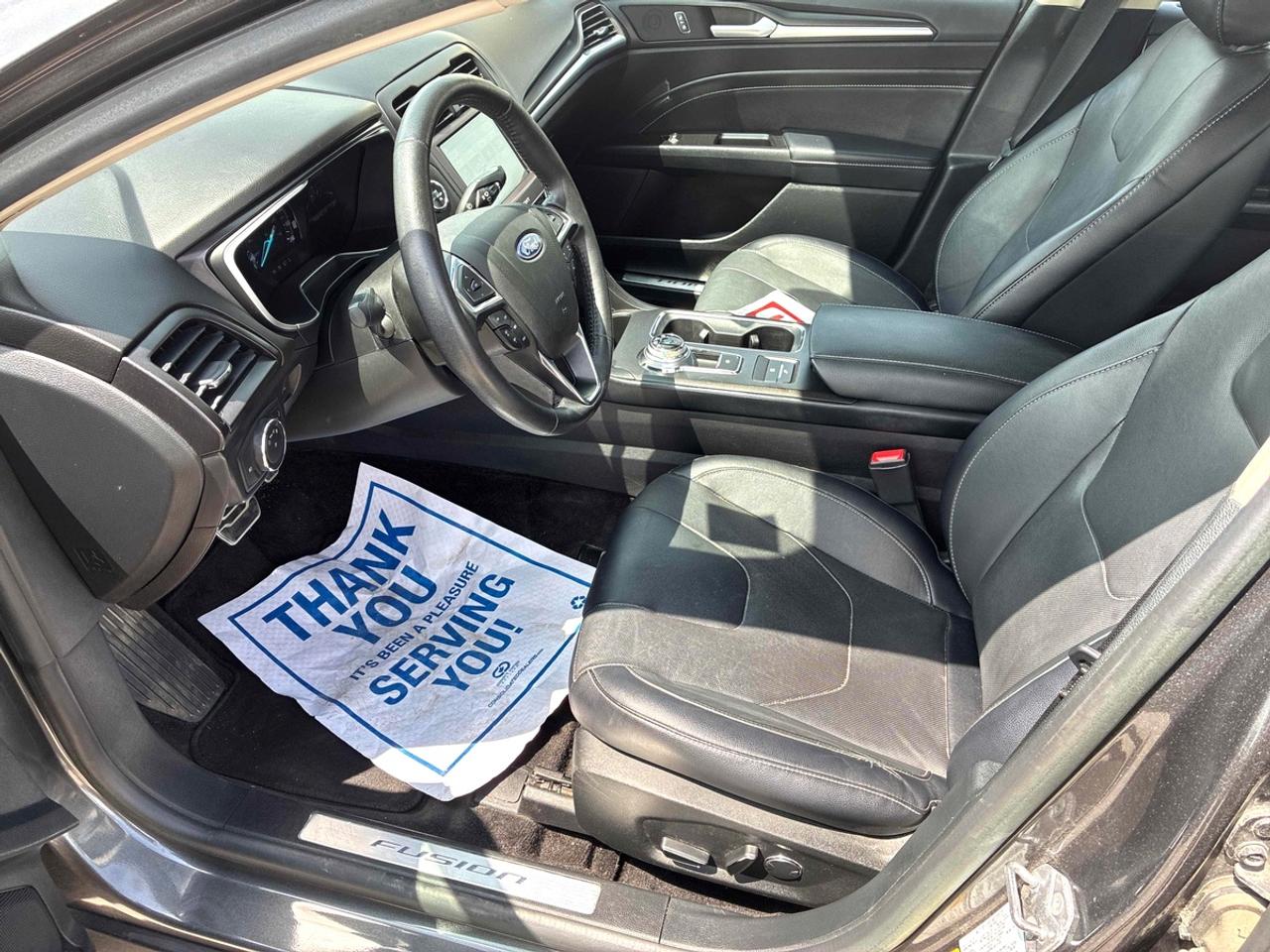 2018 Ford Fusion Hybrid Titanium Leather Sunroof Navi Photo
