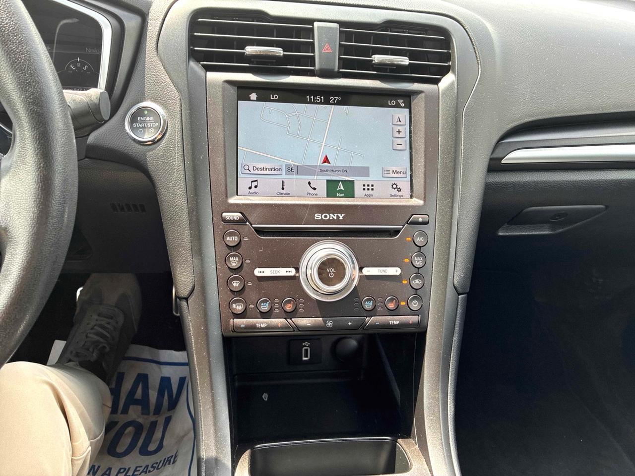 2018 Ford Fusion Hybrid Titanium Leather Sunroof Navi Photo