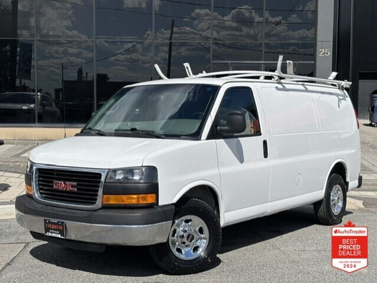 2016 GMC Savana Cargo Van 2500 ONLY 60,000KM-LADDER RACKS-SHELVES-NEW TIRES! Photo0