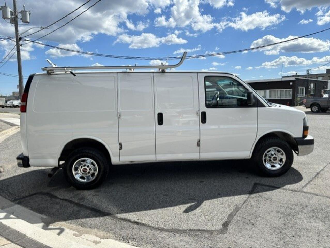 2016 GMC Savana Cargo Van 2500 ONLY 60,000KM-LADDER RACKS-SHELVES-NEW TIRES! Photo
