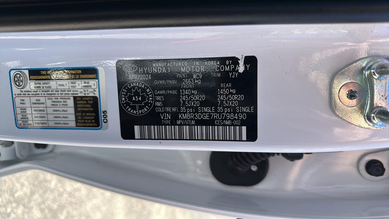 2024 Hyundai PALISADE 7 Passenger Photo