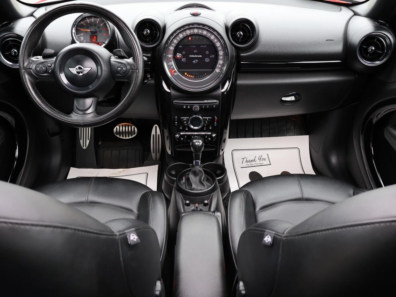 2016 MINI Cooper Countryman S ALL4 AWD CERTIFIED *ACCIDENT FREE* NNAV BLUETOOTH LEATHER HEATED SEATS SUNROOF CRUISE ALLOYS Photo
