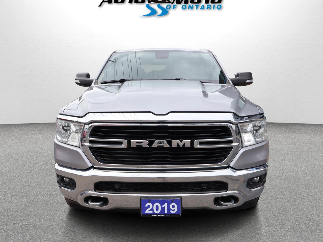 2019 RAM 1500 BIG HORN HEMI 4WD CERTIFIED *20 SERVICE RECORDS* CAMERA NAV BLUETOOTH HEATED SEATS CRUISE ALLOYS Photo