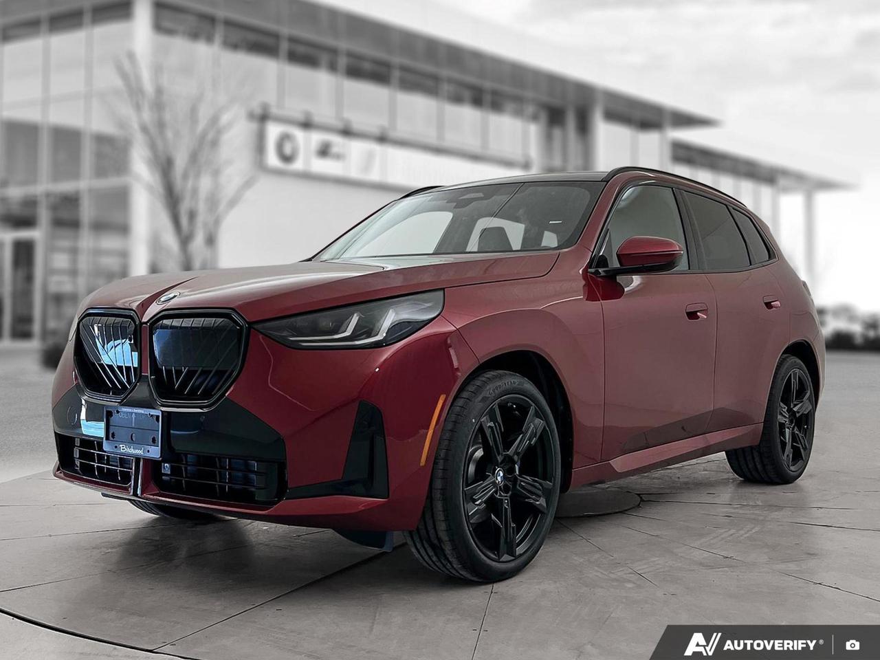 The 2026 BMW X3 30 xDrive in Vegas Red Metallic is a meticulously optioned SUV built for drivers who demand both performance and refinement. Loaded with the M Sport Pro Package, Premium Package, and Rear Comfort Package, this X3 delivers a driving experience that goes well beyond the standard model  with Dark Blue M Sport Brakes, ventilated front seats, and a Sky Lounge panoramic sunroof that transforms every journey.

- Vegas Red Metallic exterior with M Sport Pro Package, including Dark Blue M Sport Brakes and sport-tuned aesthetics
- Sky Lounge Fixed Panoramic Sunroof with power sunshade across 1st and 2nd rows
- Perforated & Quilted Veganza upholstery with heated and ventilated front seats and driver memory
- BMW Maps Navigation, Wireless Apple CarPlay & Android Auto, plus Personal eSIM with AM/FM radio
- Brushed Aluminum interior trim with sport heated Veganza leatherette steering wheel
- Comfort Access proximity entry, keyfob remote start, and smart device remote engine start
- Comprehensive driver assistance: Blind Spot Detection, Lane Departure Warning, Rear Collision Prevention, Driver Monitoring, and front/rear parking sensors
- 2.0L I-4 engine with AWD, paddle-shift automatic transmission, and a 0.9 kWh lithium-ion hybrid assist battery for added efficiency

Birchwood BMW makes it easy to get behind the wheel. Reserve this X3 online, start your purchase from home, or book a test drive appointment  whatever works best for you. Visit us at birchwoodbmw.ca or contact our team directly with any questions. Were here to make the process straightforward and on your schedule.
At Birchwood BMW we know that experience is everything - thats why weve been voted #1 BMW Store in Canada for Customer Satisfaction for the past 3 years.  

Visit us today and see for yourself why were the top-rated luxury dealer in Manitoba on Google. Book your appointment at 204-452-7799. Dealer Permit #9740
Dealer permit #9740