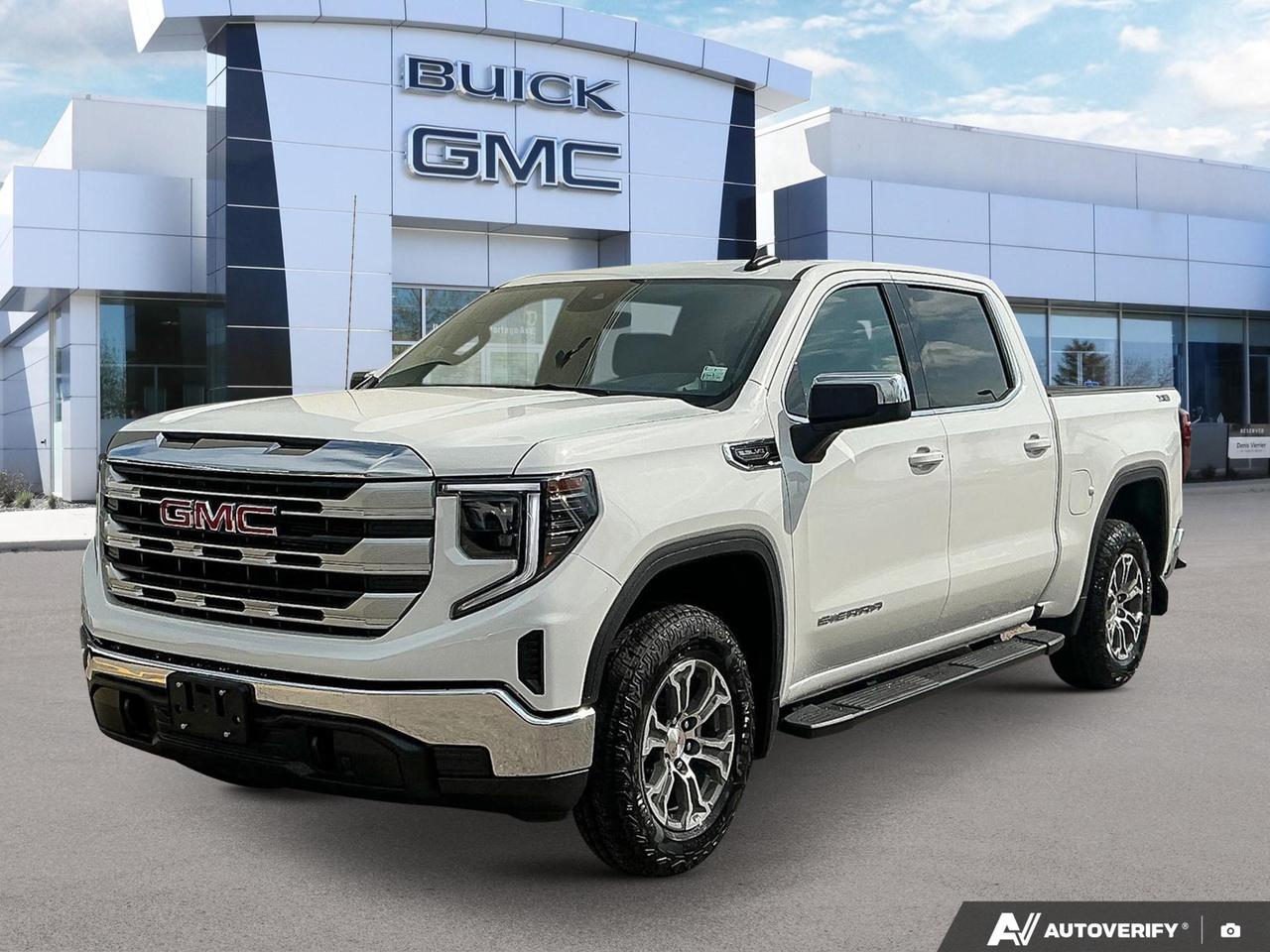 Price Includes Added Accessories Plus 3 Years Sirius XM | X31 Off-Road and Protection Package | Preferred Package | Engine Block Heater
The 2026 GMC Sierra 1500 is a serious truck built for those who demand capability without compromise. With a proven 5.3L V8 under the hood, true 4-wheel drive, and only 10 km on the odometer, this Summit White Sierra is as fresh as it gets  ready to work hard or haul comfortably from day one.

- 5.3L 8-cylinder engine paired with 4-Wheel Drive for confident towing and off-road performance
- Only 10 km  this is essentially a brand-new 2026 model year truck
- Summit White exterior with Jet Black interior for a clean, classic look
- Electric Power Steering (EPS) with rack-and-pinion for precise, responsive handling
- 4-wheel antilock disc brakes with DURALIFE rotors for enhanced durability and stopping power
- StabiliTrak stability control with Proactive Roll Avoidance, trailer sway control, and hill start assist
- Rear 60/40 folding bench seat with child seat top tether anchor for practical, family-ready versatility
- Comprehensive airbag system including front, side-impact, and head-curtain coverage with Passenger Sensing System

Ready to put this Sierra to work? Visit Birchwood Chevrolet Buick GMC online at birchwoodchevrolet.ca to reserve it, start your purchase, or book a test drive. Have questions? Our team is happy to help  reach out and well walk you through every detail.
See three brands under one roof at Birchwood Chevrolet Buick GMC  the only place in Winnipeg where you can compare GMC, Chevrolet, and Buick all in one visit. Save yourself some time, see a great selection, and learn everything you need to know. 

Your Experience is Everything at Birchwood Chevrolet Buick GMC. 

Click, call (204) 837-5811, or visit Birchwood Chevrolet Buick GMC at the Birchwood Auto Park, 3965 Portage Avenue West at the Perimeter.

Dealer Permit #4240.
Dealer permit #4240