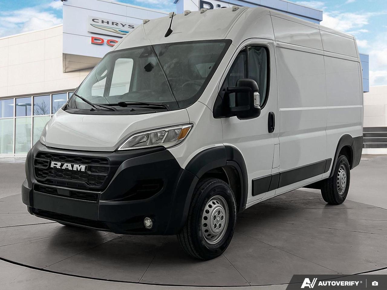 Looking for a versatile, high-roof cargo van with low kilometers and modern safety tech? This 2025 Ram ProMaster 2500 Tradesman in Bright White is built for those who need serious cargo capacity and reliability without the wear of a high-mileage vehicle. With only 18,920 km, its barely broken in and ready to get to work.

Key Features:
- Low Kilometers: Only 18,920 km on a 2025 model  practically new
- High Roof / 136 Wheelbase configuration for maximum cargo versatility
- 3.6L V6 with Front-Wheel Drive and Automatic Transmission  proven van powertrain
- ParkView Back-Up Camera for confident maneuvering in tight spaces
- Collision Mitigation & Driver Monitoring Alert  advanced safety for daily commercial use
- Hill Hold Control and Electric Parking Brake for added confidence on varied terrain
- Bright White exterior with black interior  clean, professional appearance

Whether youre a tradesperson, courier, or small business owner, this ProMaster delivers the space and features to keep your operation running efficiently. Visit us at Birchwood Chrysler Dodge Jeep Ram, contact us with any questions, or book an appointment online at birchwoodchrysler.ca to reserve or start your purchase today.
With us, Experience is Everything. Complete as much or as little of your purchase online as you like. All pricing is what you see is what you pay. No hidden fees. On our website you can choose payment options and terms knowing these are transparent and accurate.

Start your purchase online to build your exact pricing to your specifics like how much money down, vehicle trade and any accessories or added optional protection that suits your needs.

Any questions let us know by calling (204) 774-4444, wed love to send you a video to clarify any questions about a vehicle!

Visit us in store at 90-3965 Portage Ave in the Birchwood Autopark.

Dealer permit #5686
Dealer permit #5686
