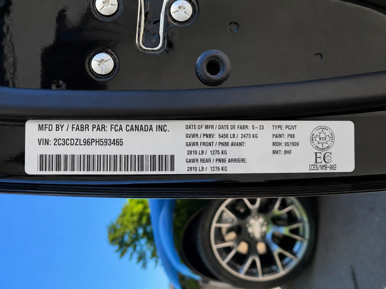 2023 Dodge Challenger SRT Hellcat Black Ghost | 807 HP | 1 of 300 | RWD Photo