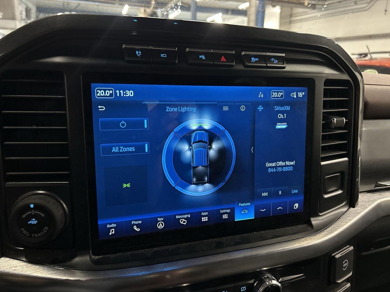 2022 Ford F-150 HYBRID LARIAT SPORT 4X4 | 7.2KW PROPOWER |LEATHER Photo