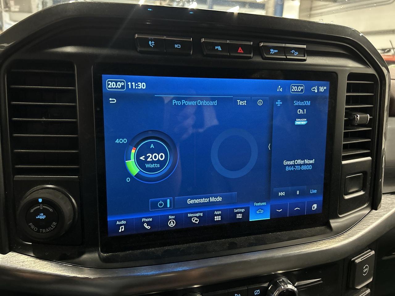 2022 Ford F-150 HYBRID LARIAT SPORT 4X4 | 7.2KW PROPOWER |LEATHER Photo