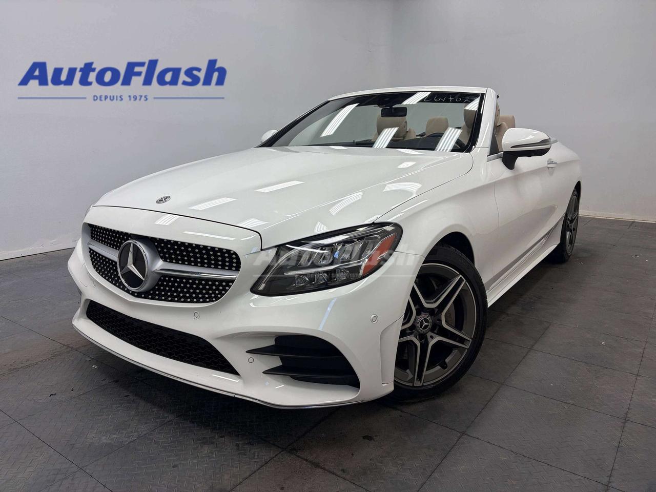 Used 2020 Mercedes-Benz C-Class 4MATIC, DECAPOTABLE, CAMERA 360, AUDIO BURMESTER for sale in Saint-Hubert, QC