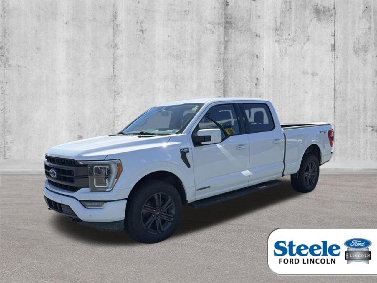 New Price!Oxford White2023 Ford F-150 Lariat4WD 10-Speed Automatic 3.5L PowerBoost Full-Hybrid V6VALUE MARKET PRICING!!, 3.5L PowerBoost Full-Hybrid V6, 4WD.ALL CREDIT APPLICATIONS ACCEPTED! ESTABLISH OR REBUILD YOUR CREDIT HERE. APPLY AT https://steeleadvantagefinancing.com/6198 We know that you have high expectations in your car search in Halifax. So if youre in the market for a pre-owned vehicle that undergoes our exclusive inspection protocol, stop by Steele Ford Lincoln. Were confident we have the right vehicle for you. Here at Steele Ford Lincoln, we enjoy the challenge of meeting and exceeding customer expectations in all things automotive.