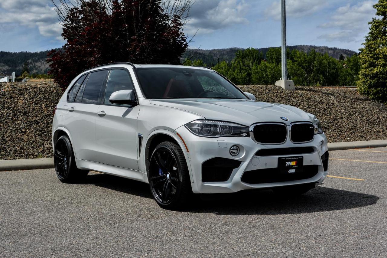 Introducing this 2018 BMW X5 M, finished in stunning Mineral White Metallic over a striking Mugello Red Merino leather interior. This is a one-owner, local BC vehicle with no accident history and a complete BMW dealer service history, reflecting meticulous ownership from new. With only 77,000 km, this X5 M presents in exceptional condition and is ready for its next owner.

This X5 M is Market Certified and has successfully completed our comprehensive 75-point inspection and reconditioning process. As part of our certification, our factory-trained technicians completed a full synthetic oil and filter service, performed a four-wheel alignment, and carried out a thorough mechanical inspection to ensure the vehicle meets our high standards. It has also undergone our Diamond Shine detail package, leaving it in exceptional condition inside and out. 

Mileage: 77,554 km
Engine: 4.4L M TwinPower Turbo V8
Output: 567 hp @ 6,000 rpm, 553 lb-ft @ 2,200-5,000 rpm
Transmission: 8-Speed M Sport Automatic
Driveline: xDrive Intelligent All-Wheel Drive (AWD)

BMW X5 M Features & Options:
Executive Package
Driver Assistance Plus Package
21-Inch M Double-Spoke Alloy Wheels
Merino Leather Upholstery in Mugello Red
M Multifunction Front Seats
Heated & Ventilated Front Seats
Heated Rear Seats
Heated M Leather Steering Wheel
Carbon Fibre Interior Trim
Soft-Close Automatic Doors
Comfort Access Keyless Entry
Panoramic Glass Sunroof
4-Zone Automatic Climate Control
Rear Door Sunshades
Power Tailgate
Anthracite Alcantara Headliner
Shadowline Exterior Trim
Universal Garage Door Opener

BMW Technology & Safety:
Navigation Professional
Head-Up Display
Harman/Kardon Surround Sound System
Wireless Charging
Smartphone Integration
Surround View Camera System
Rearview Camera
Park Distance Control (Front & Rear)
Park Assist
Lane Departure Warning
Lane Change Warning
Forward Collision Warning
Pedestrian Detection
Driving Assistant Plus
Adaptive LED Headlights
High Beam Assistant
Road Sign Recognition
Intelligent Emergency SOS

Performance & Capability:
4.4L M TwinPower Turbo V8
8-Speed M Sport Automatic Transmission
xDrive Intelligent All-Wheel Drive
Active M Differential
Adaptive M Suspension
Launch Control
M Servotronic Steering
Dynamic Drive Control
High-Performance M Braking System

Why should you purchase your next vehicle from AutoMarket? This BMW X5 M is certified by our expert technicians through a 75-point safety inspection, using only OEM or premium brand parts. Enjoy a 5-star experience with benefits like VIP priority servicing and lifetime complimentary car washes-all in a no-pressure, haggle-free environment.

Please ask for complete details and eligibility.

Administrative fee may apply.