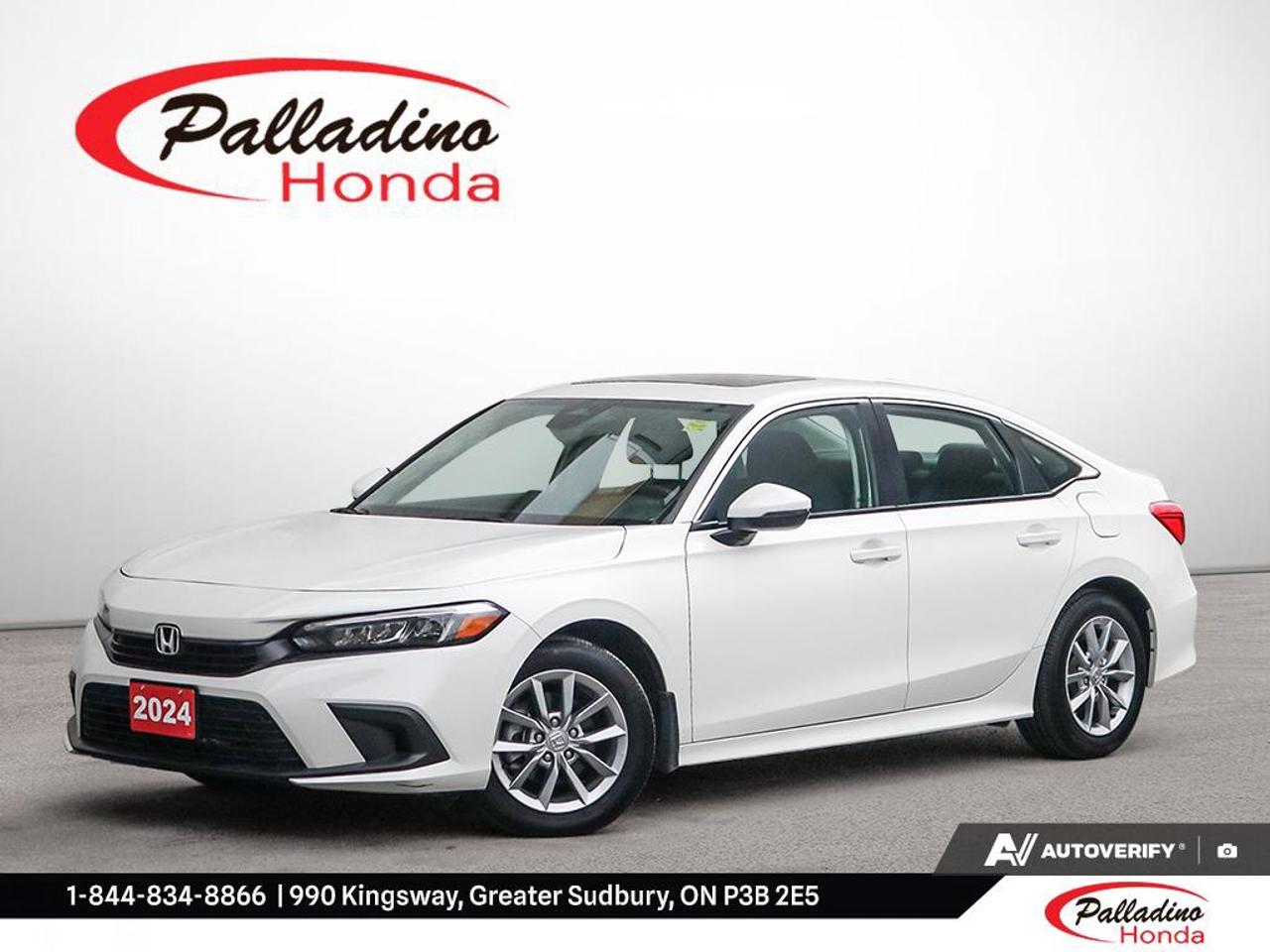 Used 2024 Honda Civic Sedan EX for sale in Greater Sudbury, ON