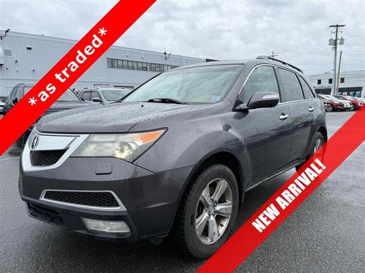 Recent Arrival! 2010 Acura MDX Technology SH-AWD *as traded* Leather.Px8 2010 Acura MDX Technology SH-AWD *as traded* AWD 6-Speed Automatic 3.7L V6 SOHC VTECSteele Mitsubishi has the largest and most diverse selection of preowned vehicles in HRM. Buy with confidence, knowing we use fair market pricing guaranteeing the absolute best value in all of our pre owned inventory!Steele Auto Group is one of the most diversified group of automobile dealerships in Canada, with 60 dealerships selling 29 brands and an employee base of well over 2300. Sales are up over last year and our plan going forward is to expand further into Atlantic Canada and the United States furthering our commitment to our Canadian customers as well as welcoming our new customers in the USA.Reviews:* The perfectly practical MDX is also one of the most powerful, most tech-savvy V6 SUV on the road, giving it assured access to the top tier of any premium midsize SUV shopping list. Source: KBB.com
